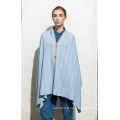 autumn lady knitted poncho shawls with CE certificate